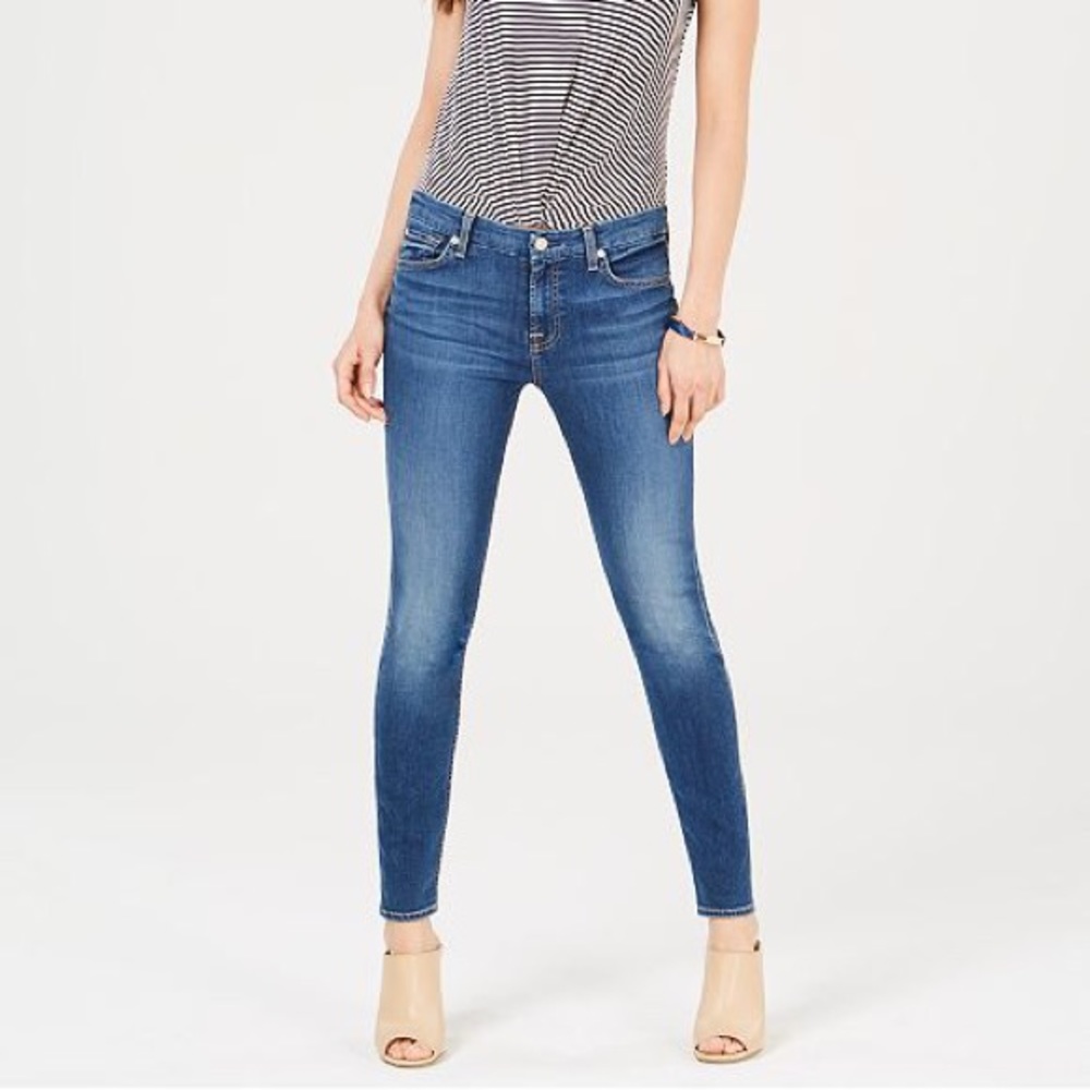 7 for All Mankind Gwenevere Ankle Skinny, Size: 31